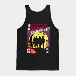 Vampires everywhere, Dwayne, David, Paul and Marko are The Lost Boys Tank Top